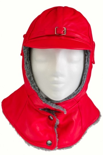 Winter Muts Pilotcap met overstekende kraag