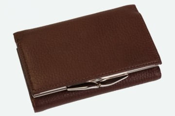 Dames Portemonnee met muntvak en knip