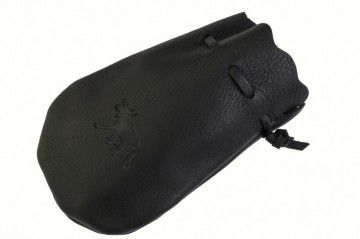 Leren tas (buidel) groot